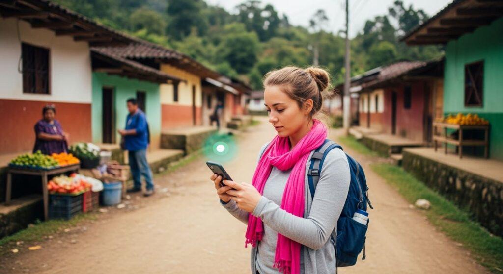 Tourist rural Guatemala connectivity