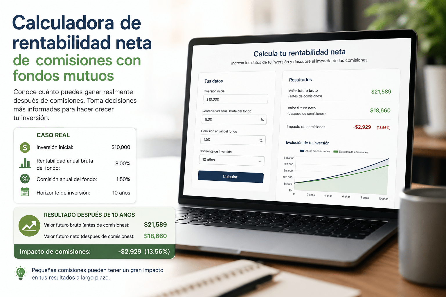 Calculadora de comisiones